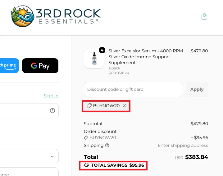 3rdrockessentials 18% off discount code